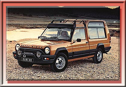 Talbot Matra Rancho - Año 1980