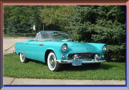 Ford Thunderbird Convertible - Año 1956