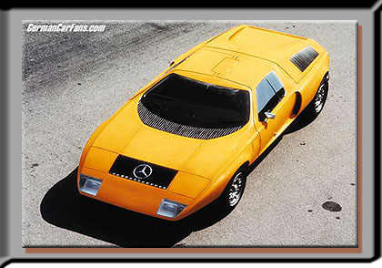 Mercedes Benz C-111 Concept - Año 1969