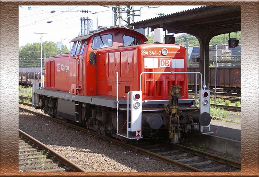 Locomotora diésel 294 344-7 "Cargo"