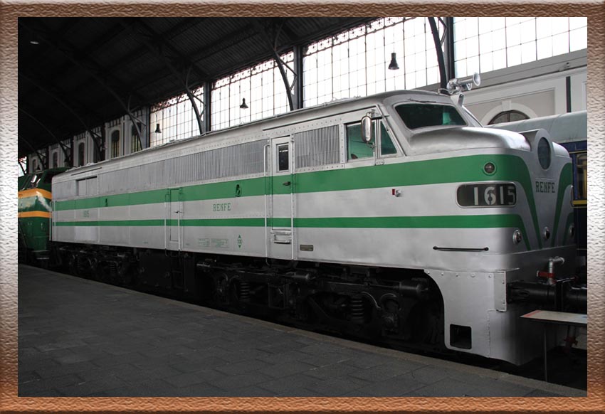 Locomotora diésel 1615 ALCO - Renfe