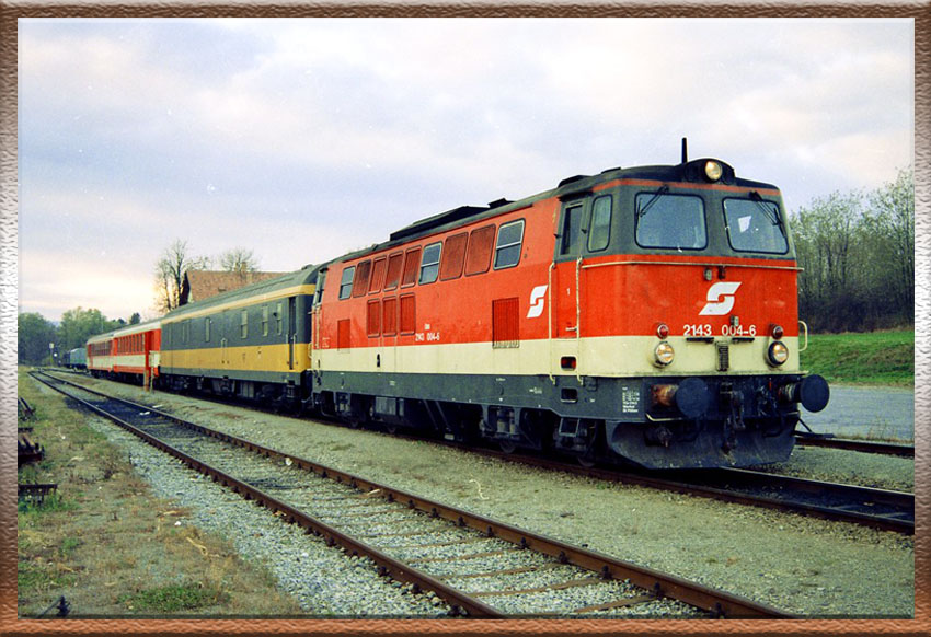 Locomotora diésel 2143 004-6 - ÖBB