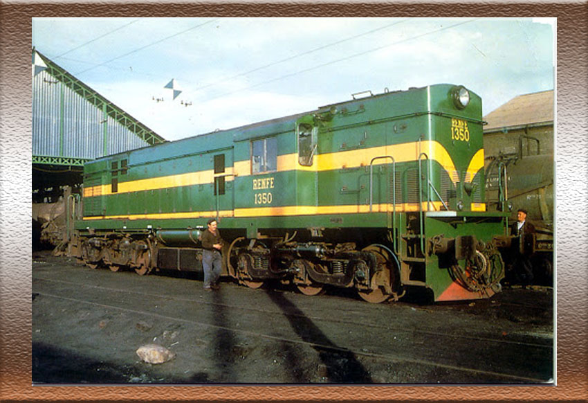 Locomotora diésel Serie 1300 (1350) - Renfe