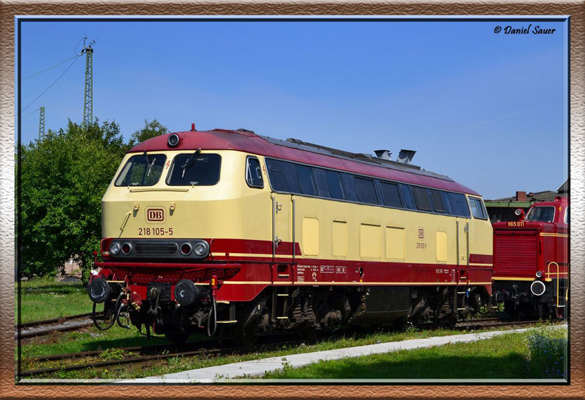 Locomotora diésel BR 218 105-5 - DB