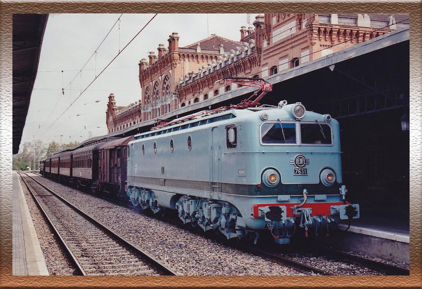 Locomotora eléctrica 7631 - Renfe